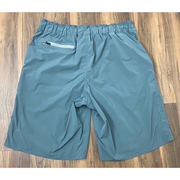 VTG Men Lululemon elastic waist 11" Inseam nylon performance hiking shorts 36 - Picture 4 of 7